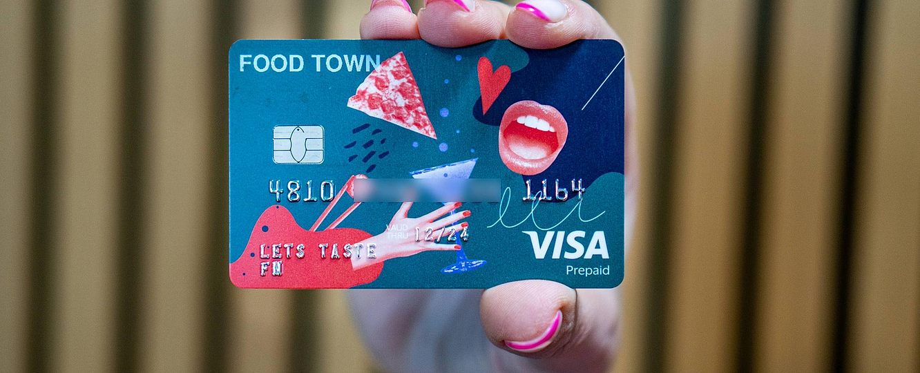 Nowy koncept płatniczy - karta Food Town